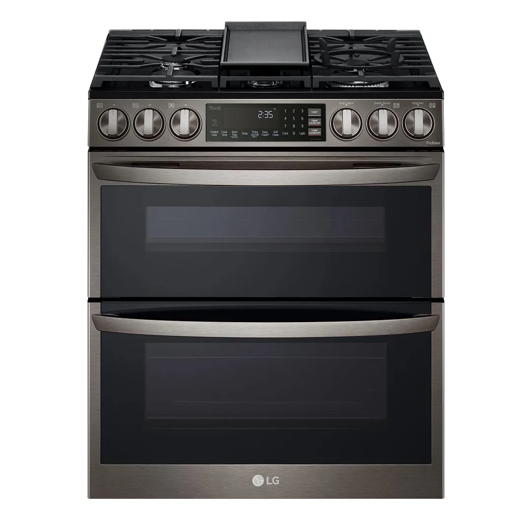 Lg 6937 Series Black Gas Range