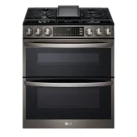 Lg 6937 Series Black Gas Range
