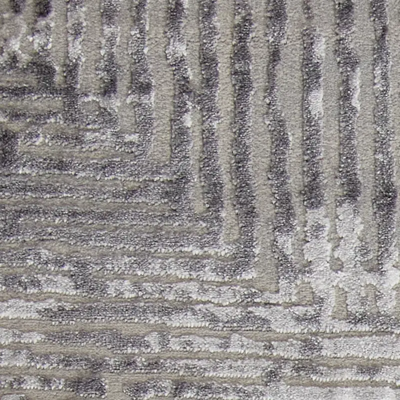 GRAY Azur Gray 8x10 Area Rug