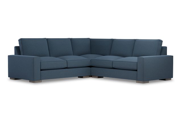 Edgewater Elite Blue Small Two-arm Sectional