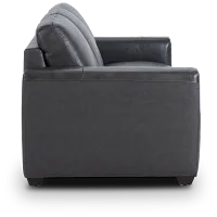 Lane Dark Gray Lthr/vinyl Sofa