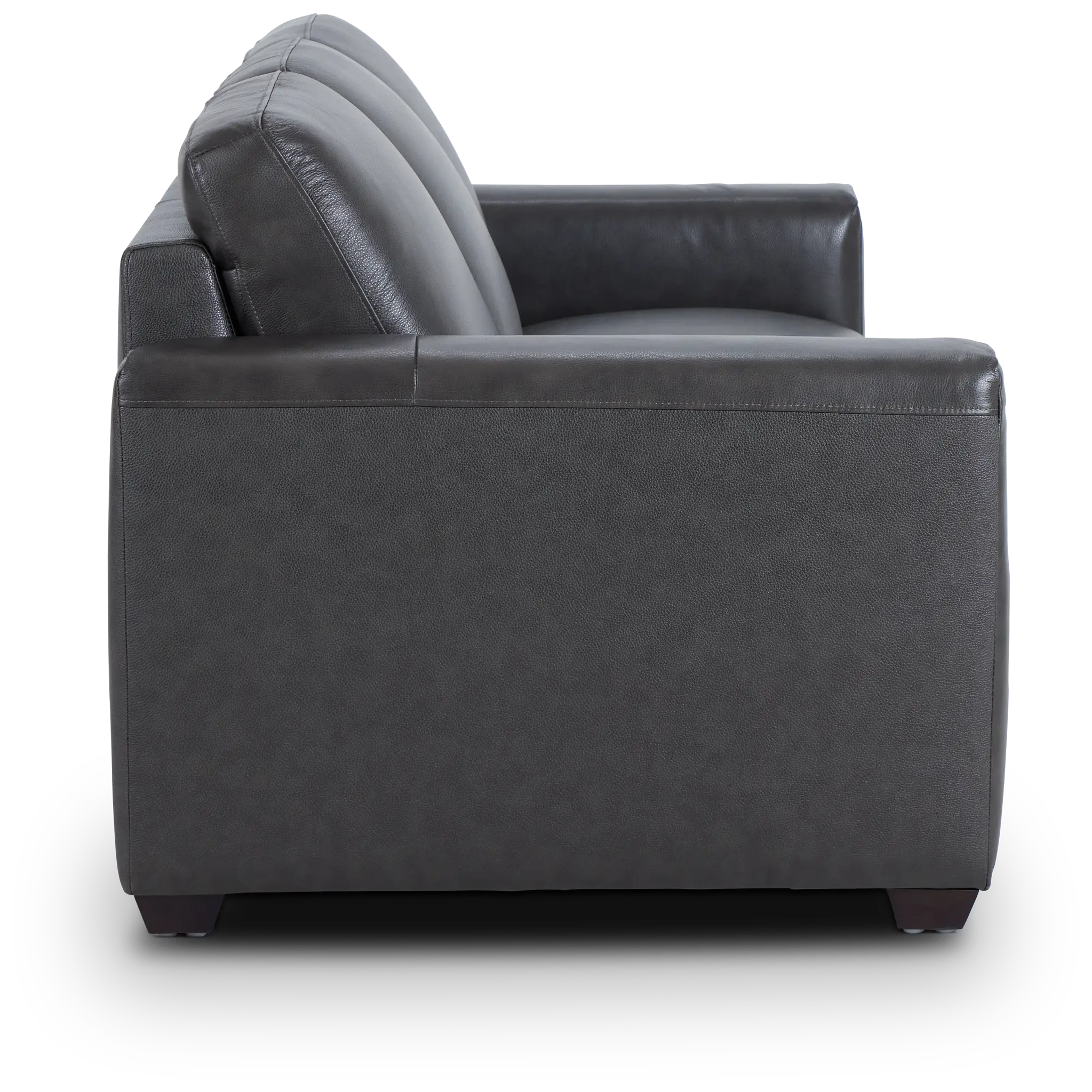 Lane Dark Gray Lthr/vinyl Sofa Lane Dark Gray Lthr/vinyl Sofa