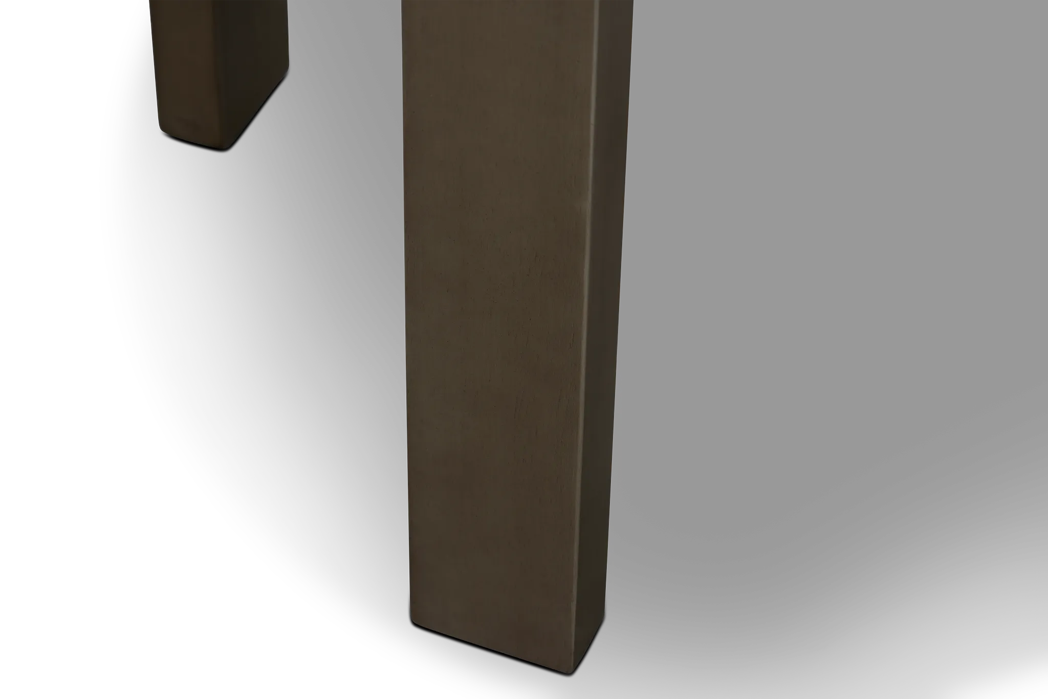 Kaleb White Marble End Table