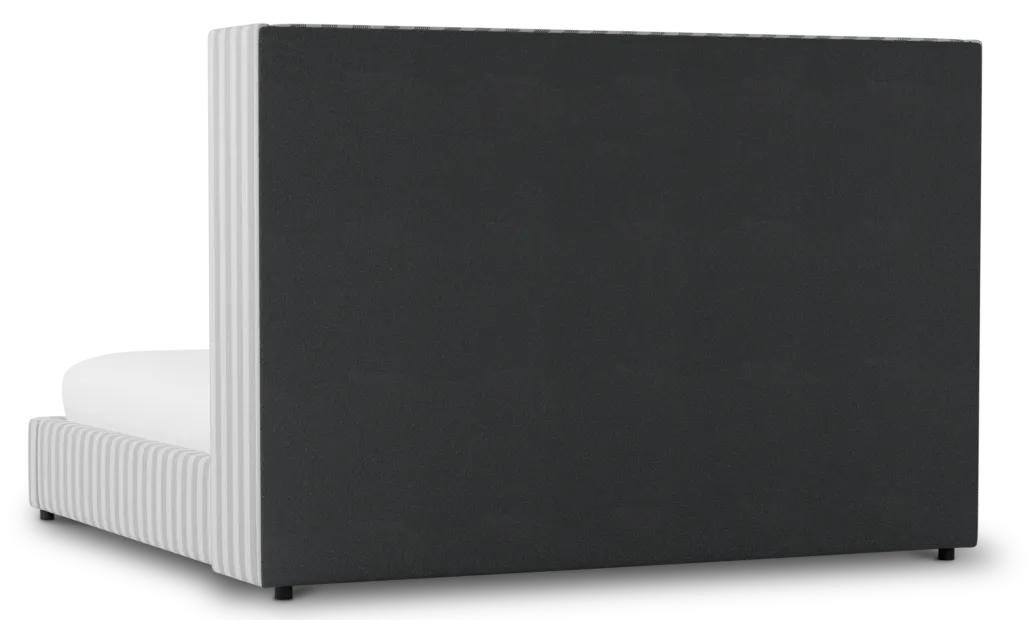 Captiva Sea Lane Light Gray 60" Upholstered Shelter Bed