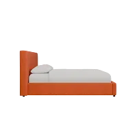 Grayton Joya Orange 44" Upholstered Platform Bed
