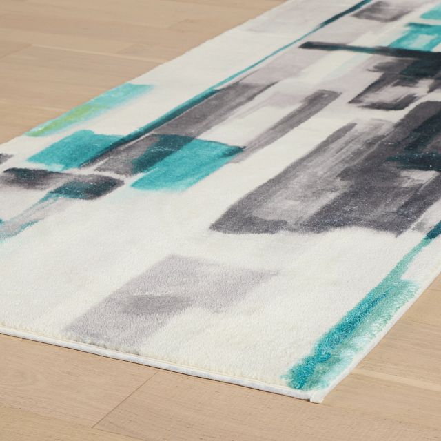 Piper Blue 2x7 Runner