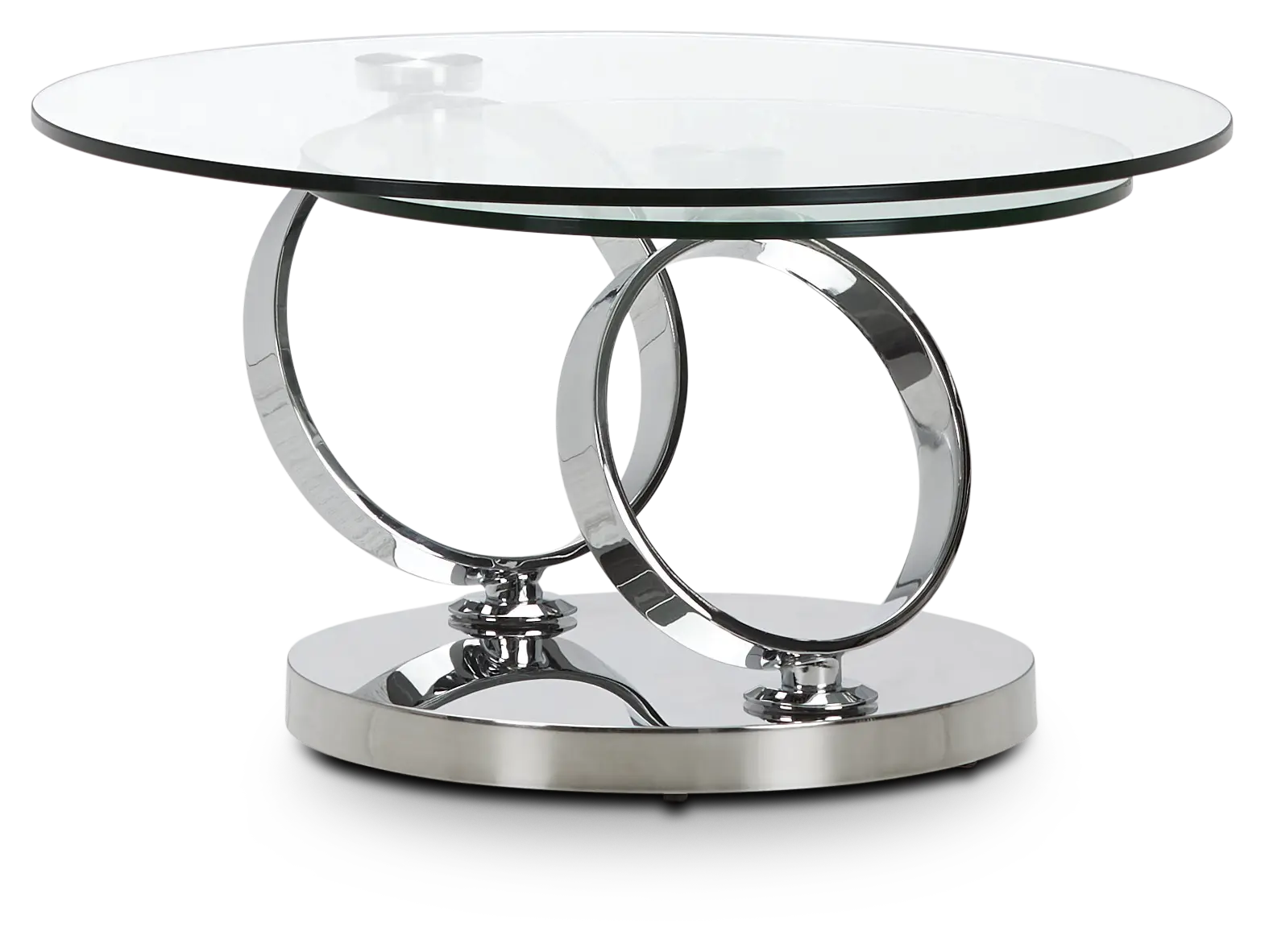 Grafton Glass Round Coffee Table Grafton Glass Round Coffee Table