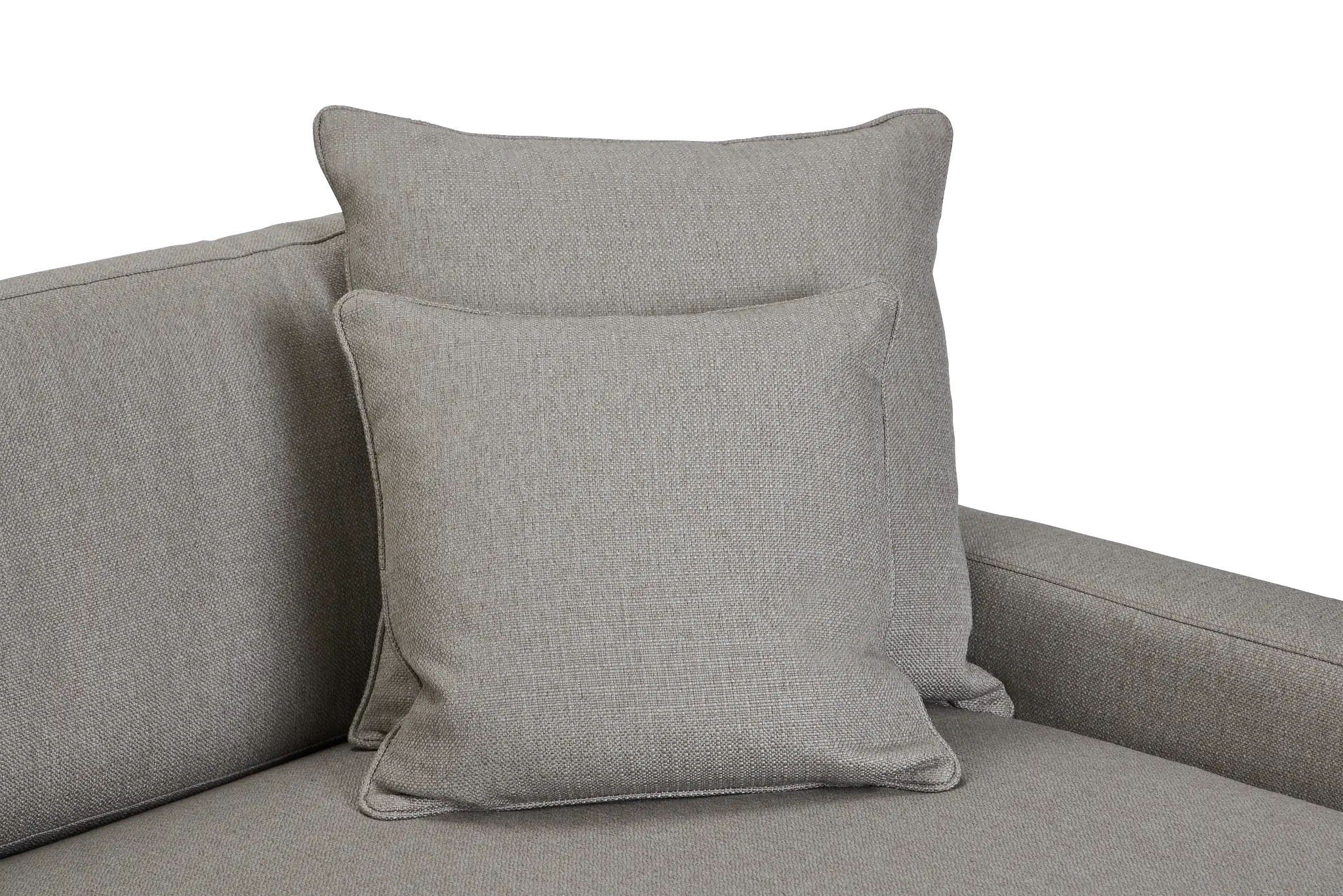 Mckenzie Light Gray Fabric Right Chaise Sectional Mckenzie Light Gray Fabric Right Chaise Sectional
