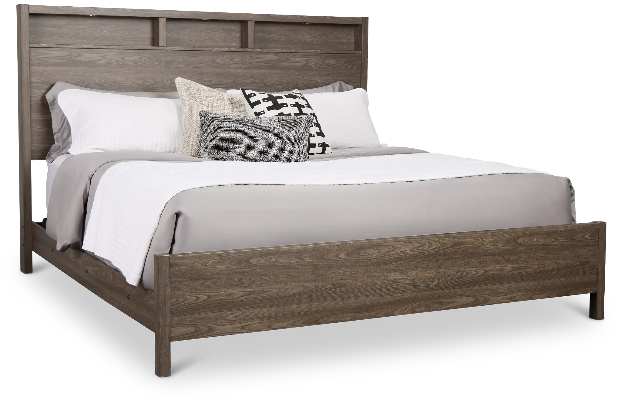 Warren Gray Panel Bed Warren Gray Panel Bed