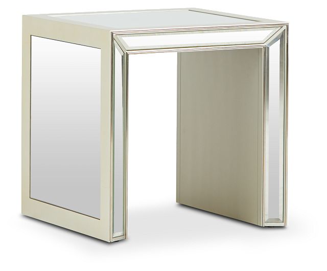 Monroe Mirrored End Table