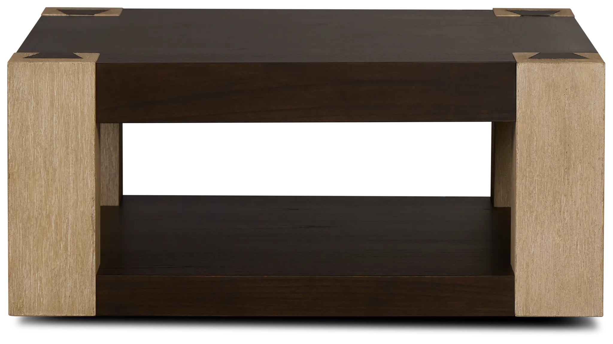 Jacob Two-tone Square Coffee Table Jacob Two-tone Square Coffee Table