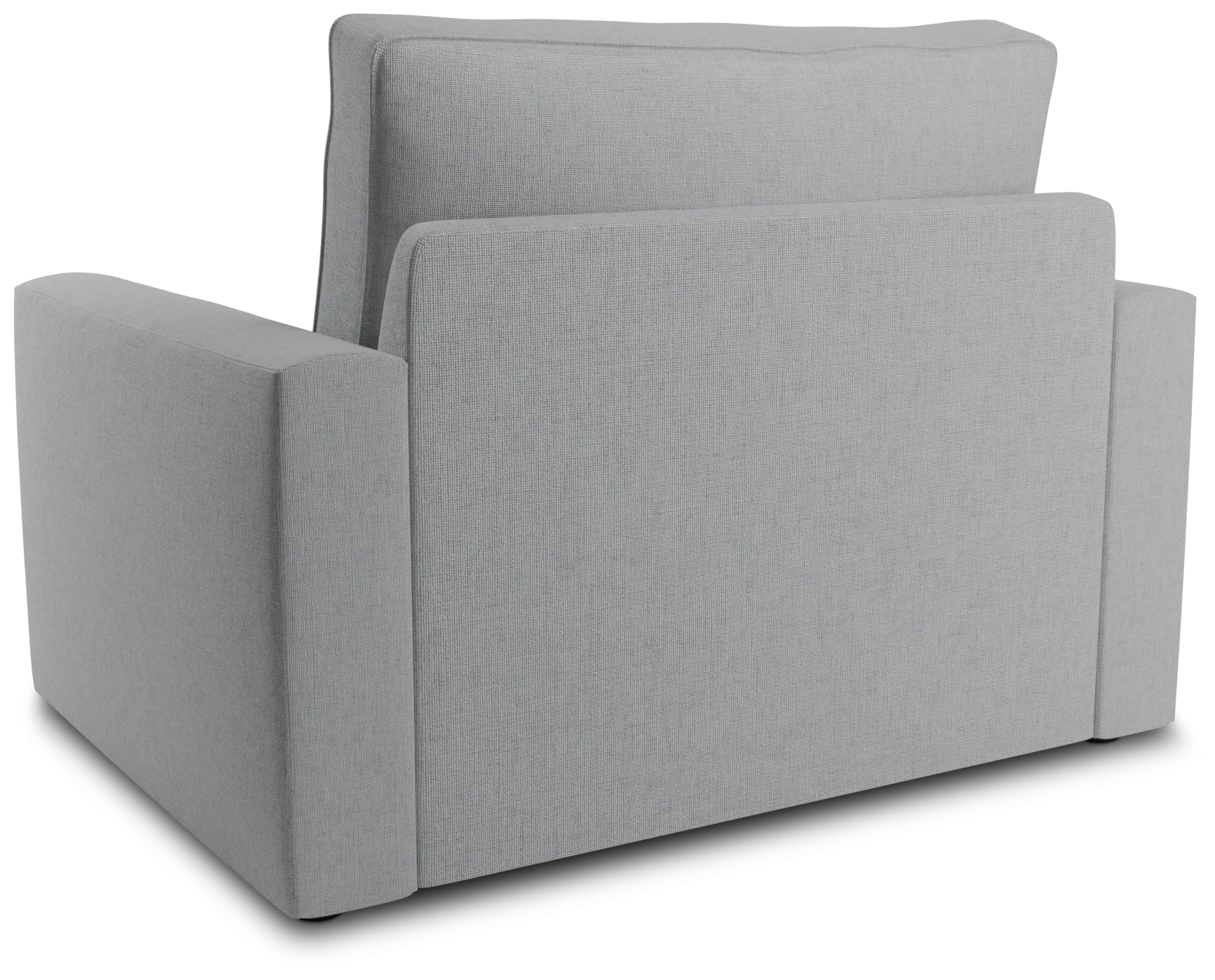 Siesta Delray Light Gray Fabric Memory Foam Sleeper