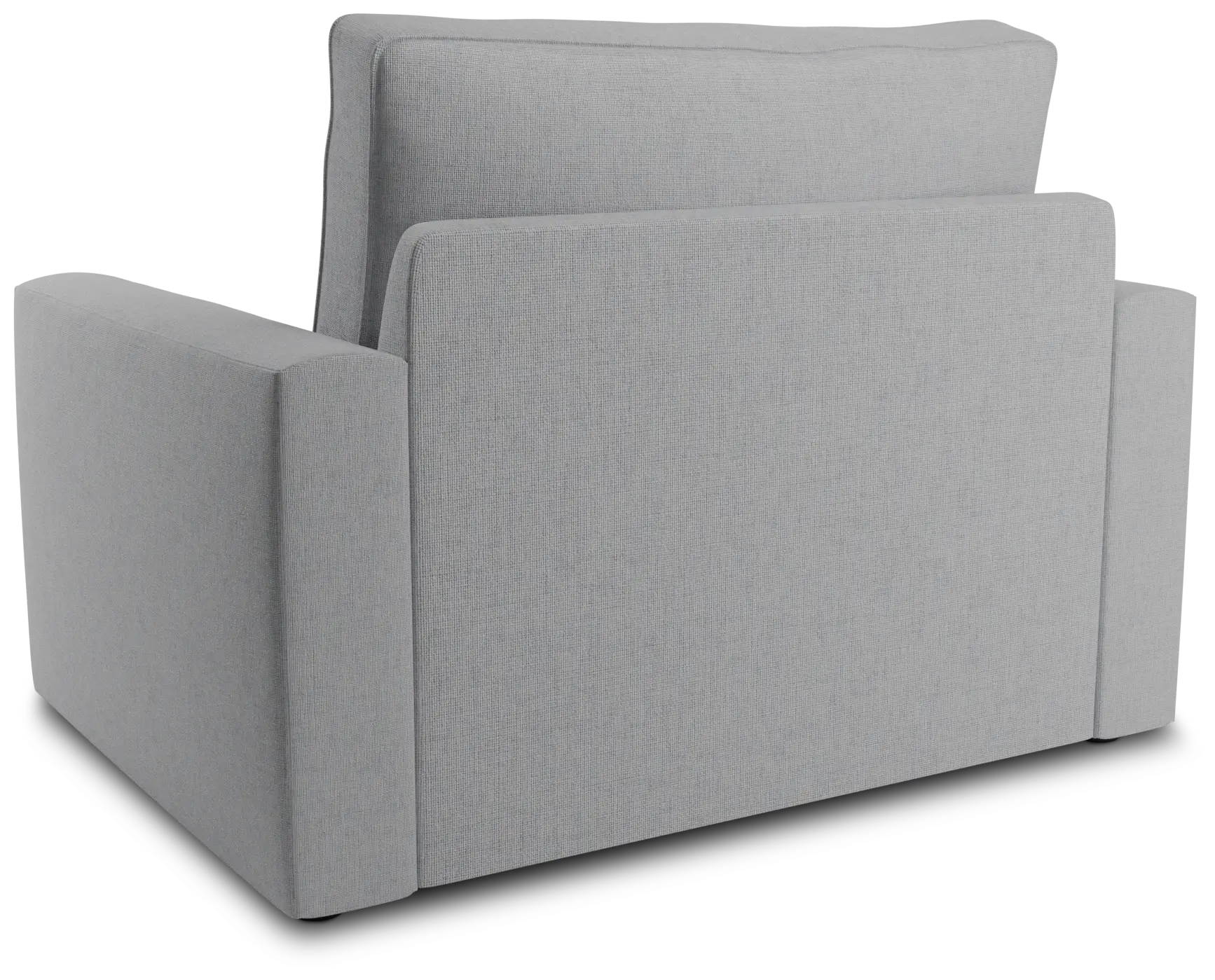 Siesta Delray Light Gray Fabric Memory Foam Sleeper Siesta Delray Light Gray Fabric Memory Foam Sleeper