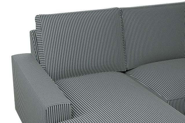 Edgewater Lucy Navy Large Left Chaise Sectional