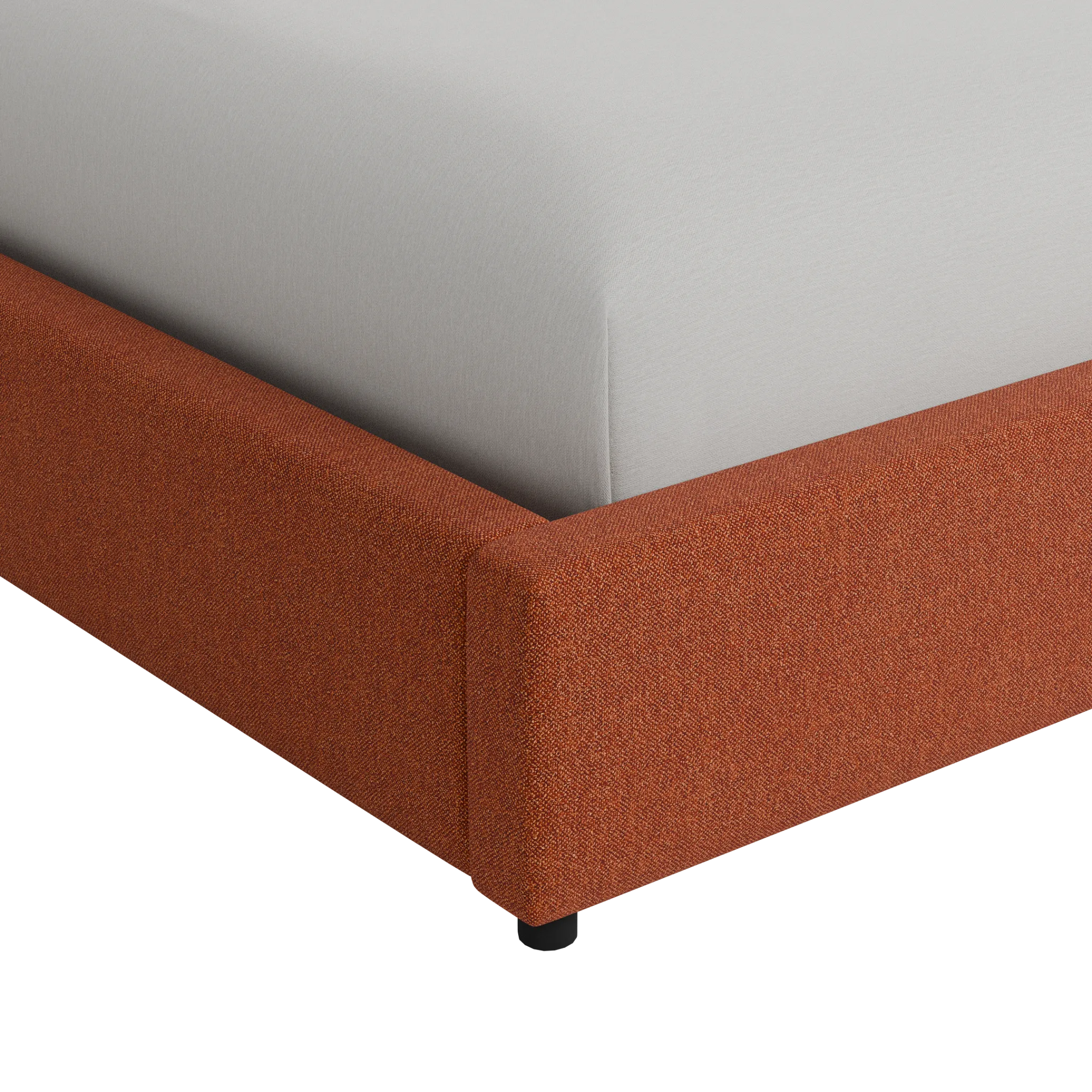 Captiva Elite Medium Brown 48" Upholstered Shelter Bed