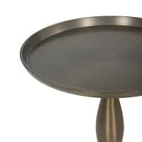 Sila Gold Aluminum End Table
