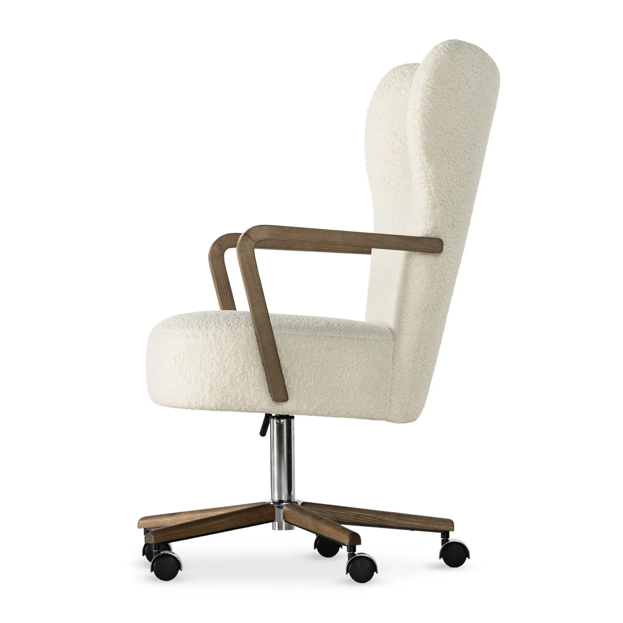 Four Hands Mikki Ivory Uph Desk Chair