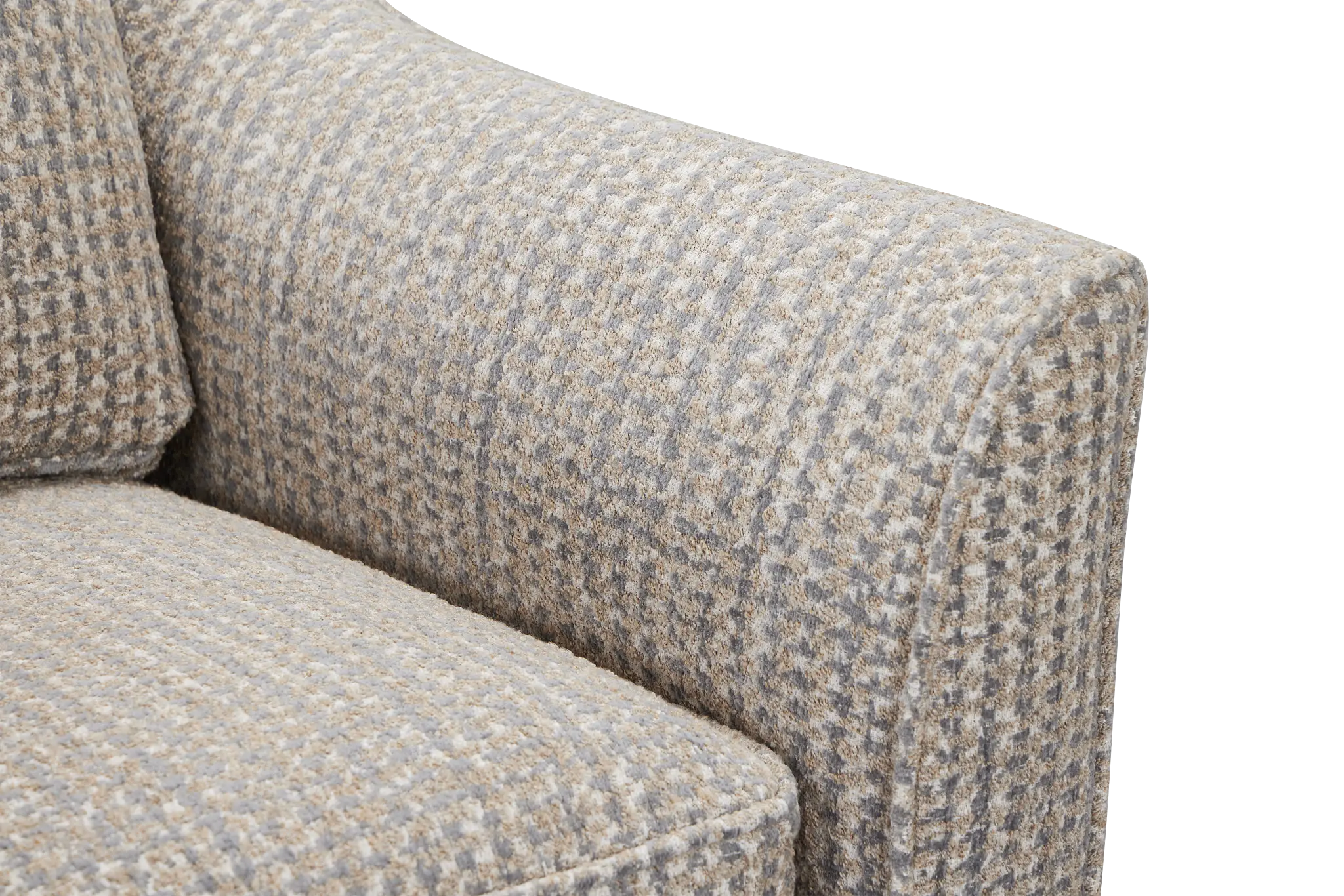 Webcam Gray Fabric Accent Chair Webcam Gray Fabric Accent Chair