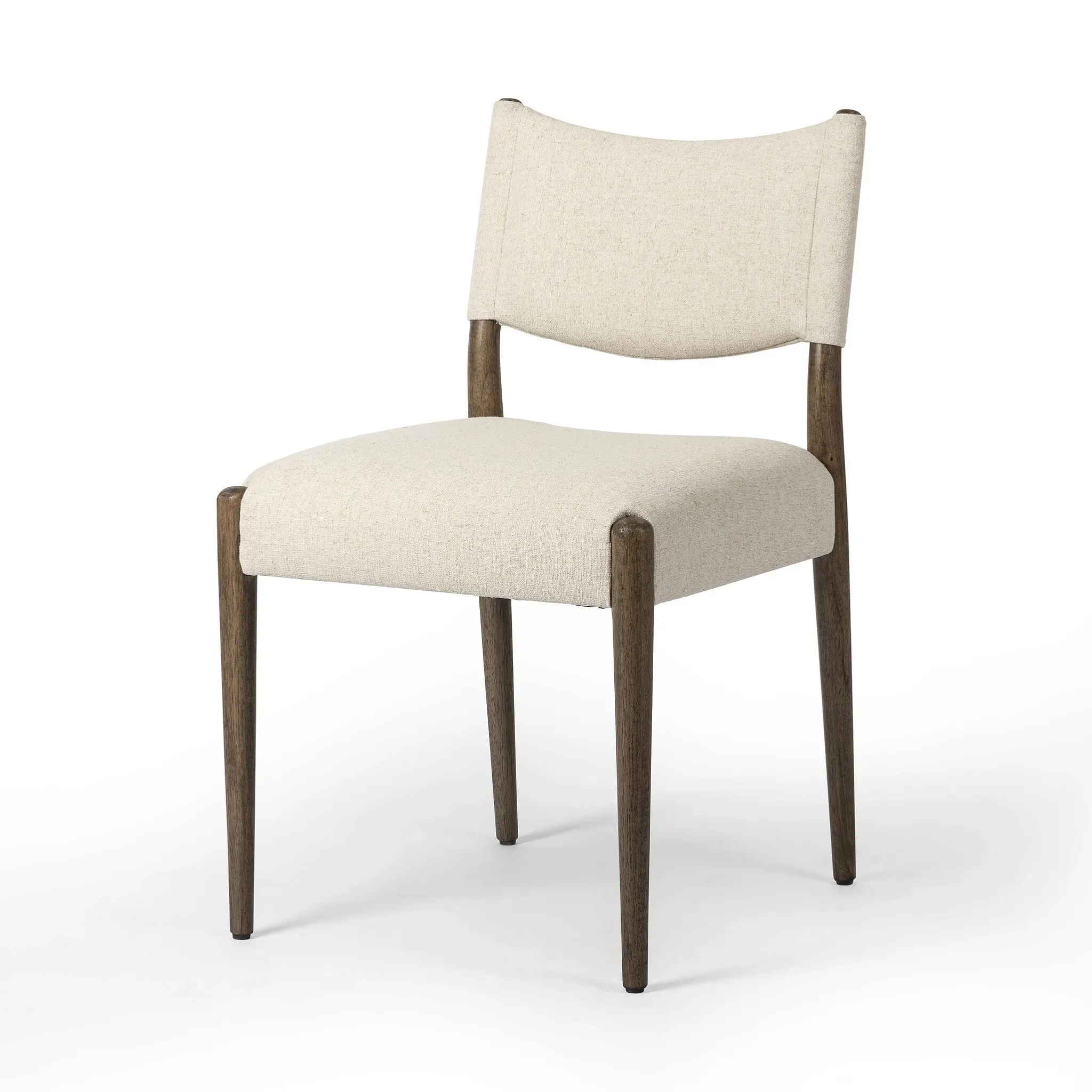 Four Hands Kumo Light Beige Fabric Upholstered Side Chair