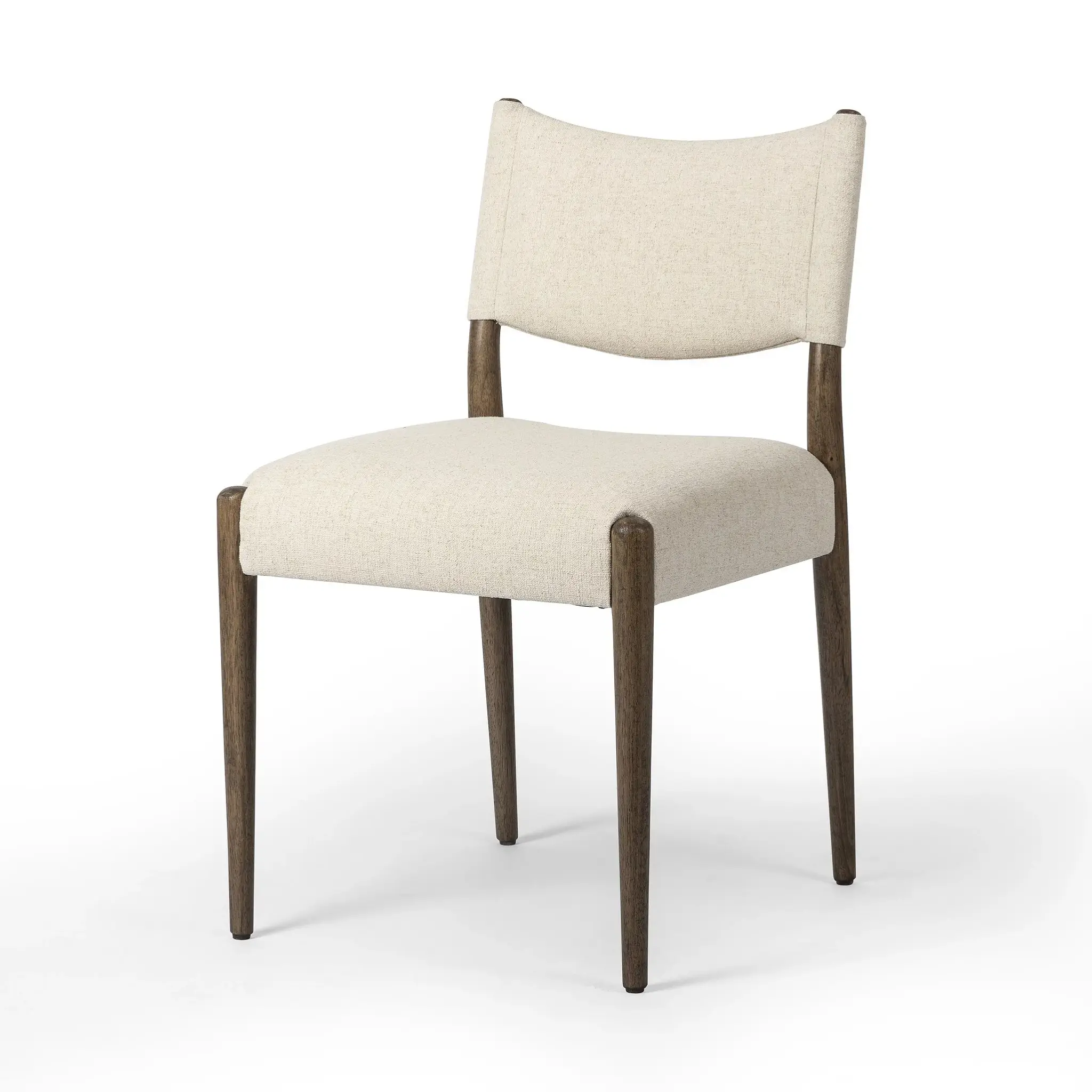 Four Hands Kumo Light Beige Fabric Upholstered Side Chair Four Hands Kumo Light Beige Fabric Upholstered Side Chair