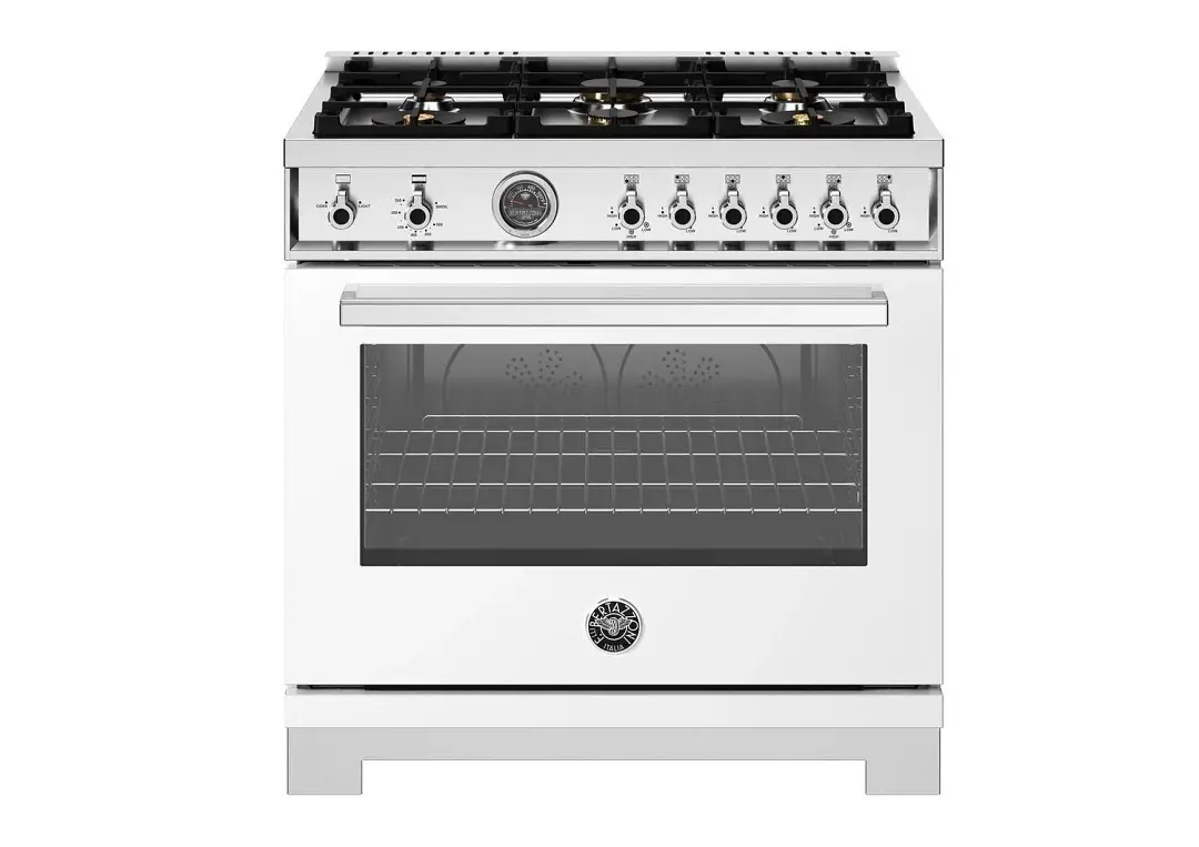 Bertazzoni 366 Series White 36" Gas Range Bertazzoni 366 Series White 36" Gas Range