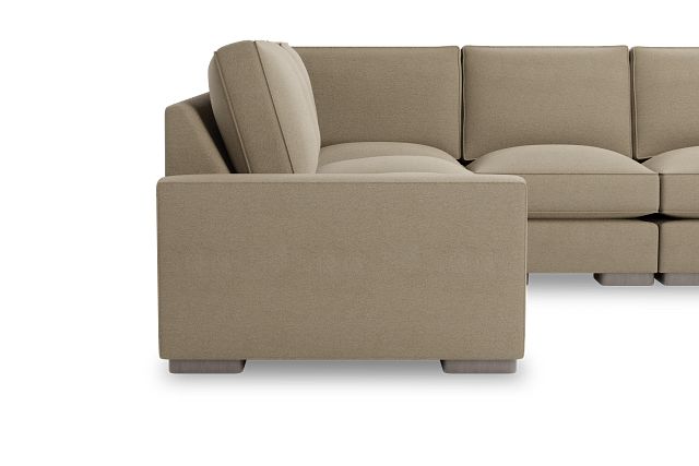 Edgewater Elite Taupe Medium Two-arm Sectional