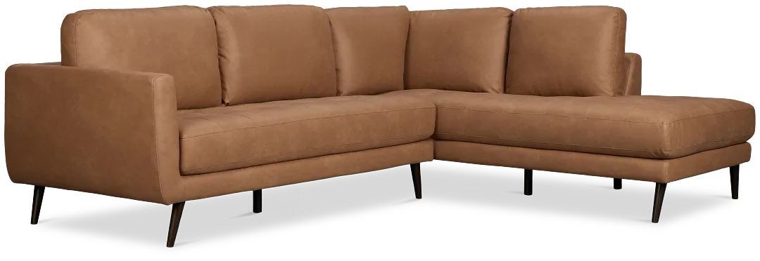 Indie Brown Micro Small Right Bumper Sectional