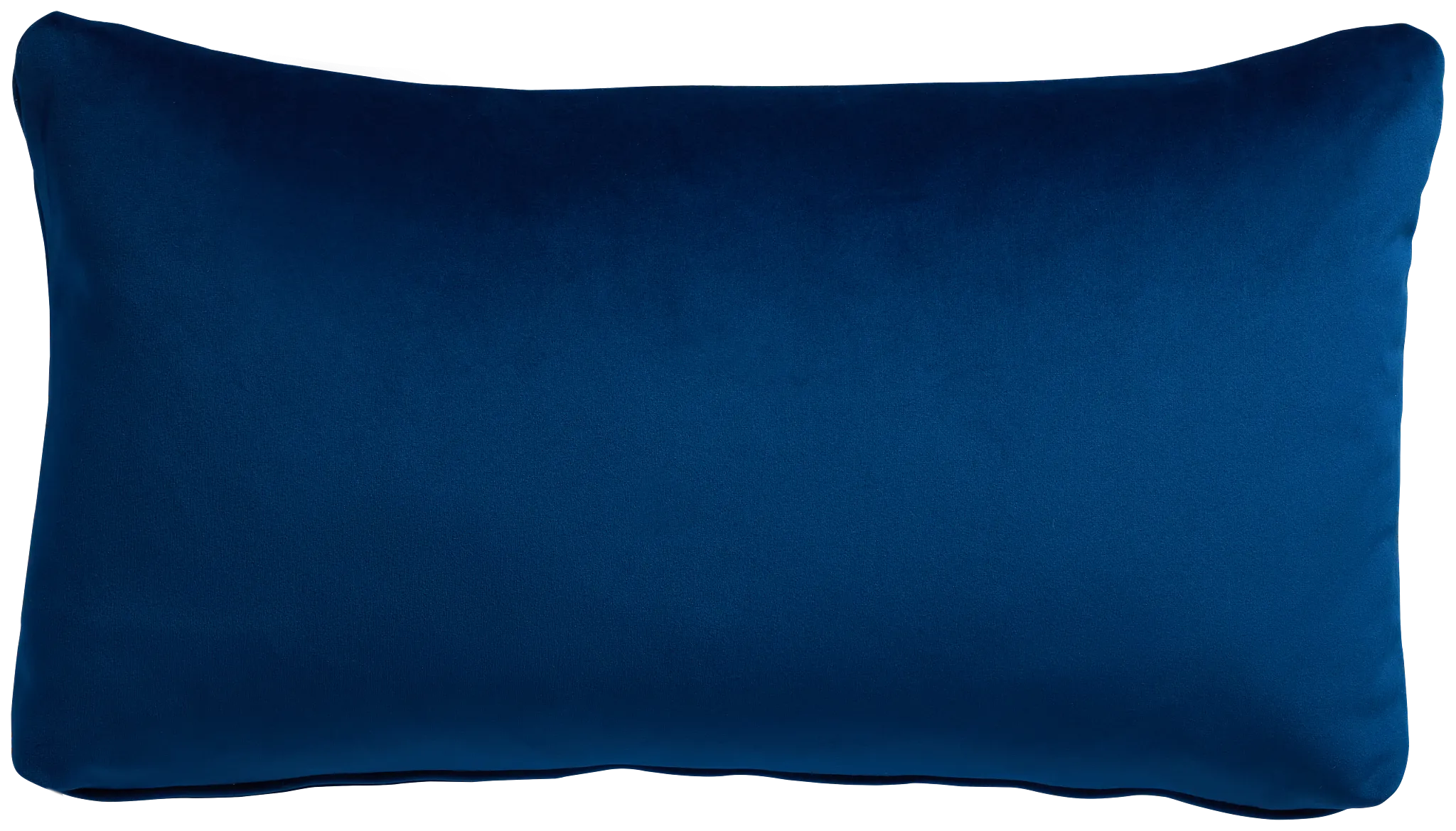 Reign Dark Blue Lumbar Accent Pillow