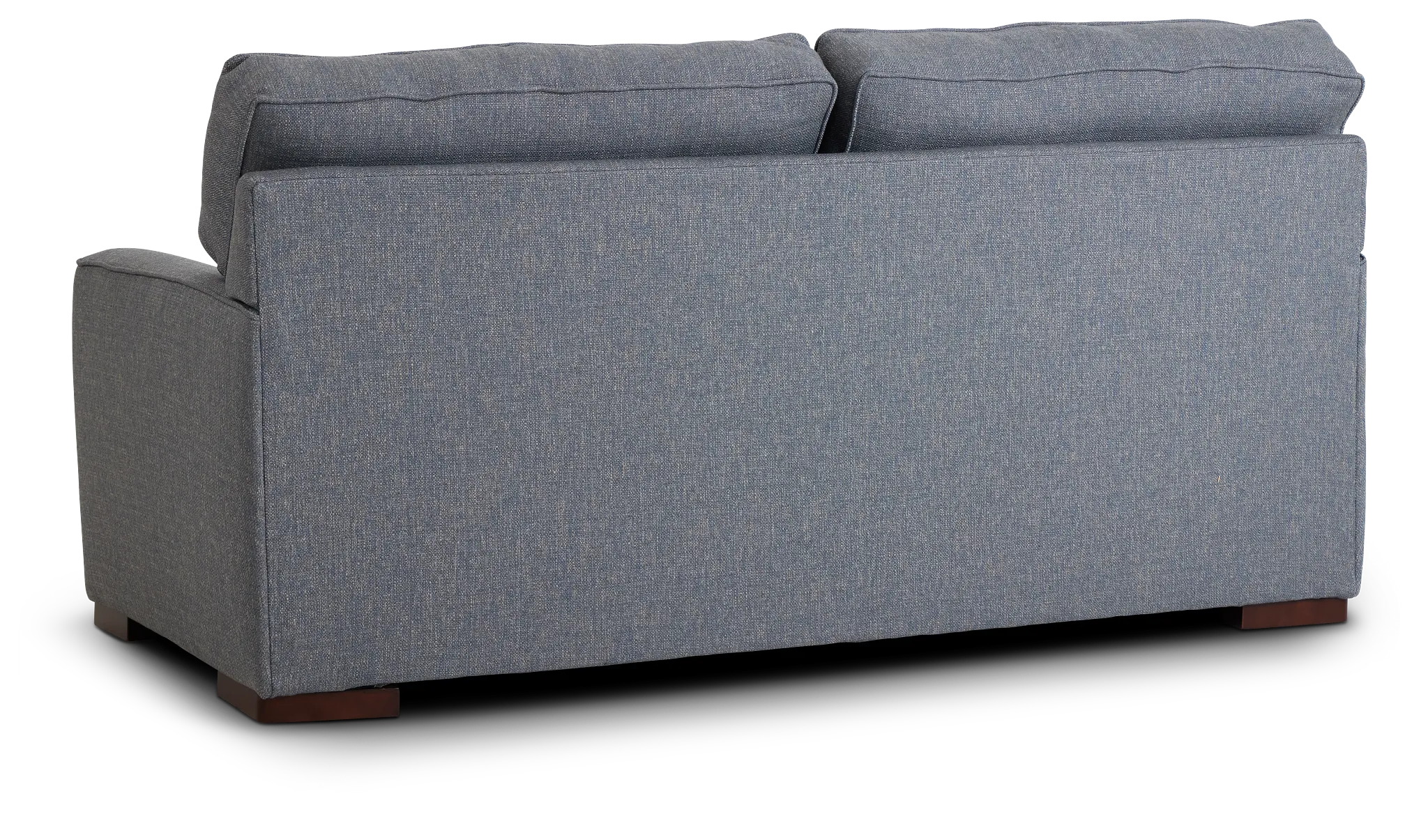 Austin Blue Fabric Loveseat
