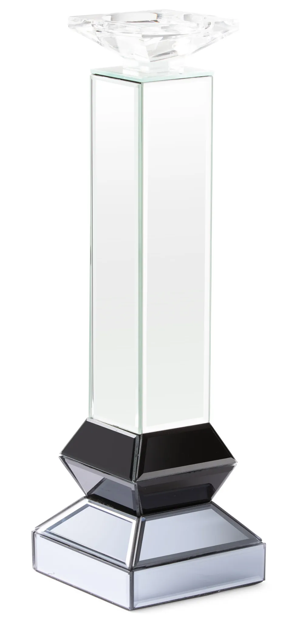 Penelope Silver Large Candle Holder