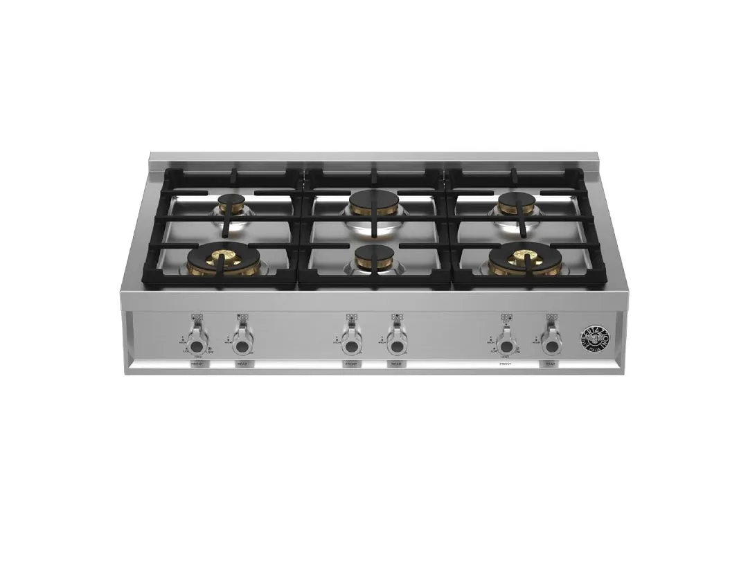 Bertazzoni 366 Series Stainless Steel 36" Gas Cook Top
