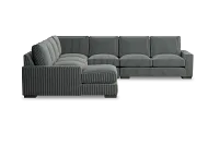 Edgewater Lucy Navy Large Left Chaise Sectional