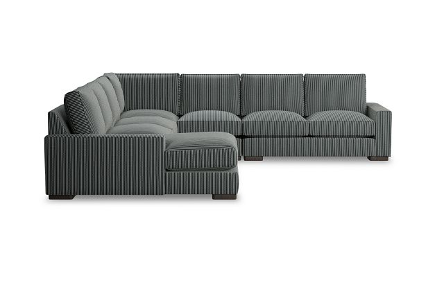 Edgewater Lucy Navy Large Left Chaise Sectional