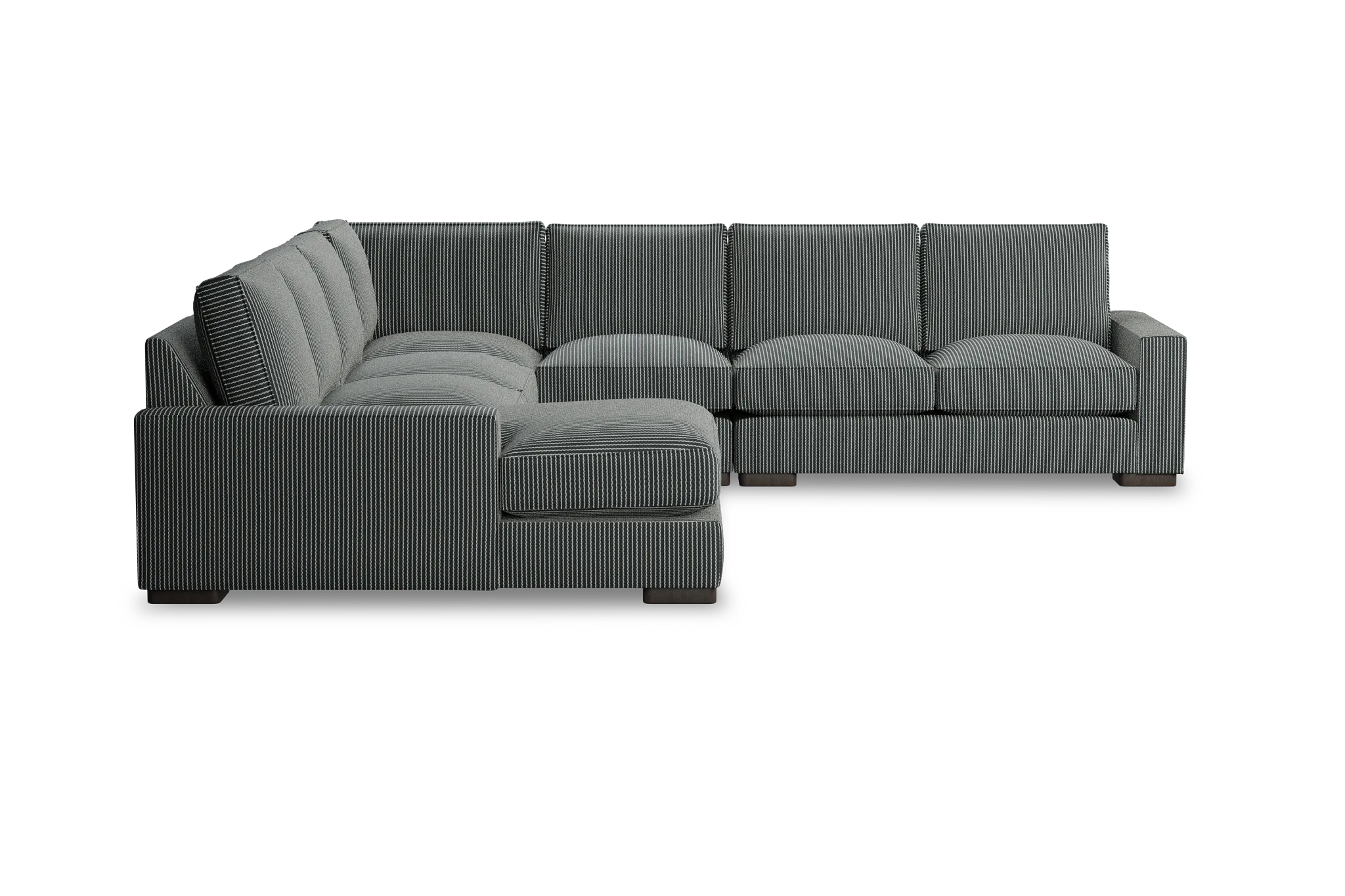 Edgewater Lucy Navy Large Left Chaise Sectional