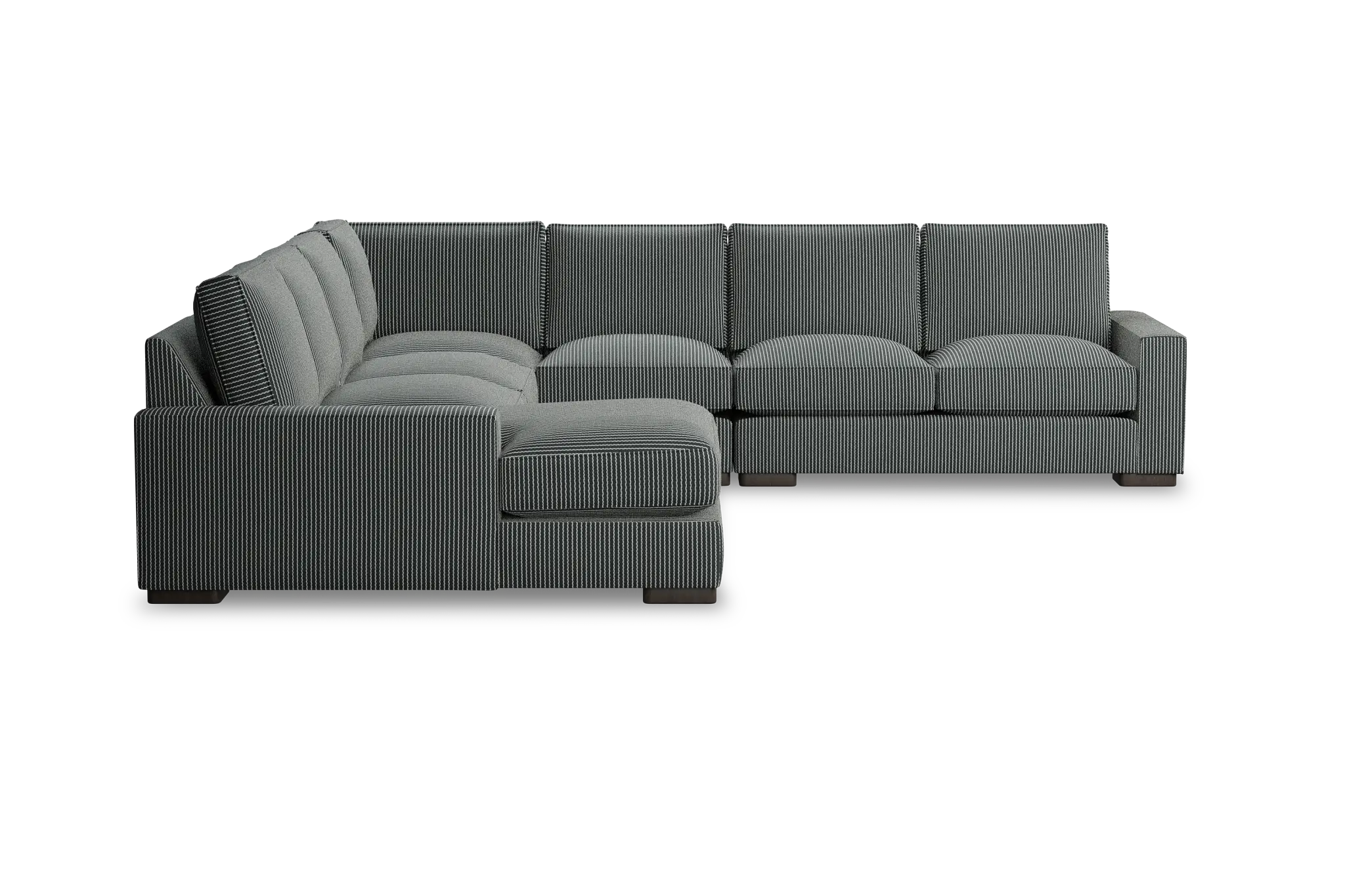 Edgewater Lucy Navy Large Left Chaise Sectional Edgewater Lucy Navy Large Left Chaise Sectional