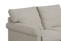 Cameron Beige Fabric Loveseat