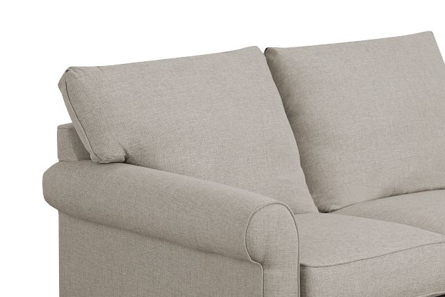 Cameron Beige Fabric Loveseat