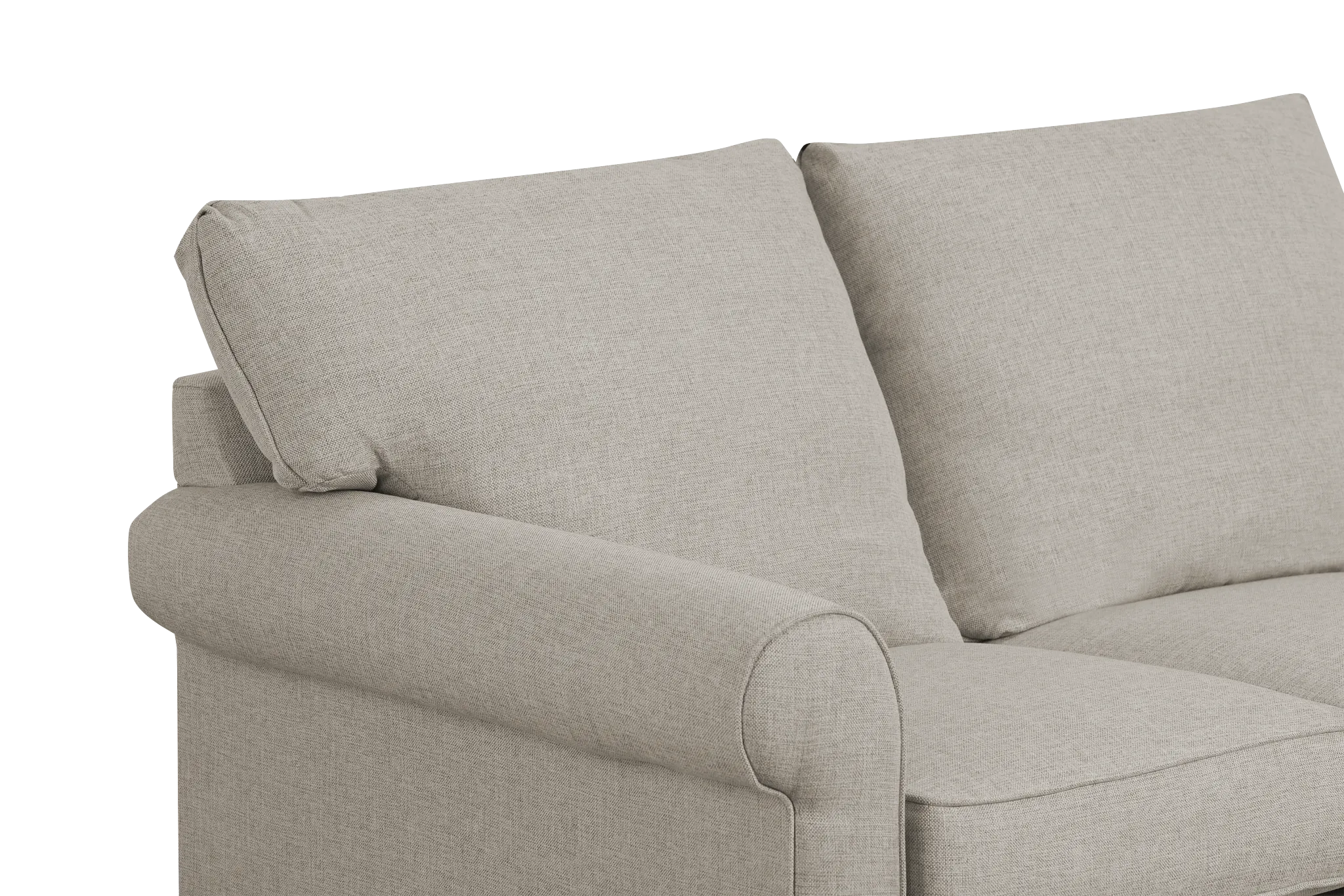 Cameron Beige Fabric Loveseat