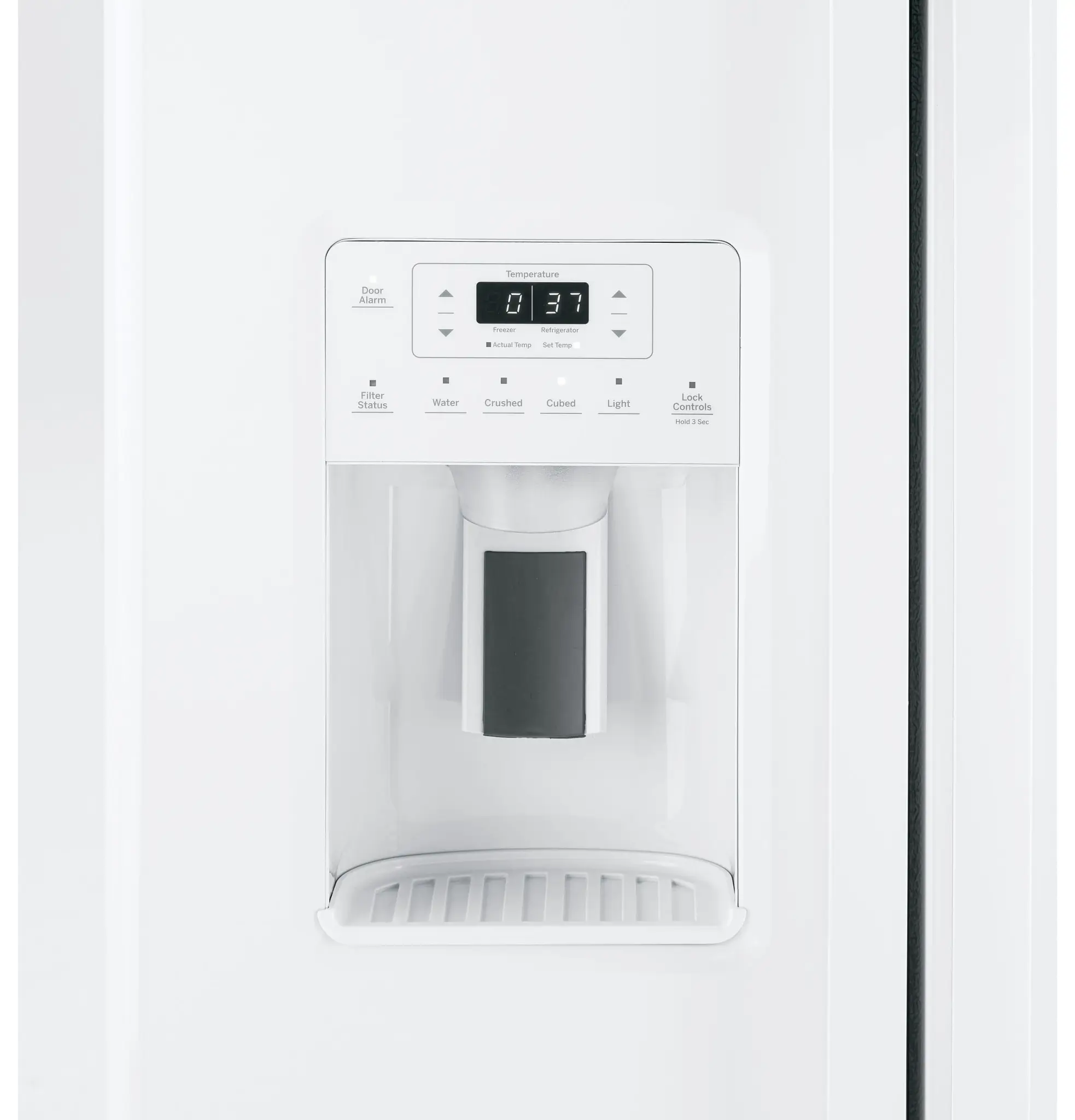 Ge Profile 25 Series White Side By Side Refrigerator Ge Profile 25 Series White Side By Side Refrigerator