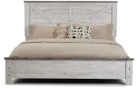 Blueridge Two-tone Panel Bed