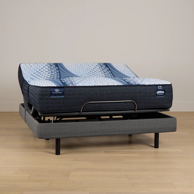 Serta Icomfort Iona Medium Motion Perfect 4 Adjustable Base Set