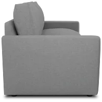 Siesta Suave Gray Fabric Sofa