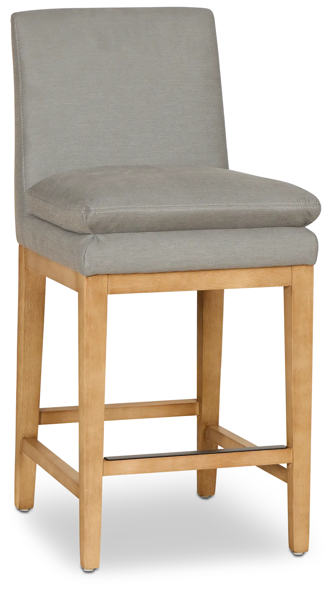 Nixon Gray 24" Upholstered Barstool Nixon Gray 24" Upholstered Barstool