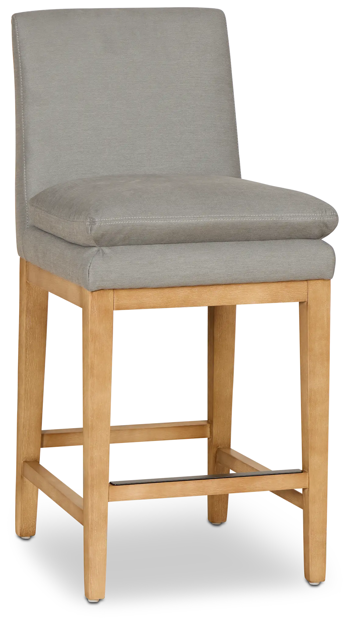 Nixon Gray 24" Upholstered Barstool Nixon Gray 24" Upholstered Barstool