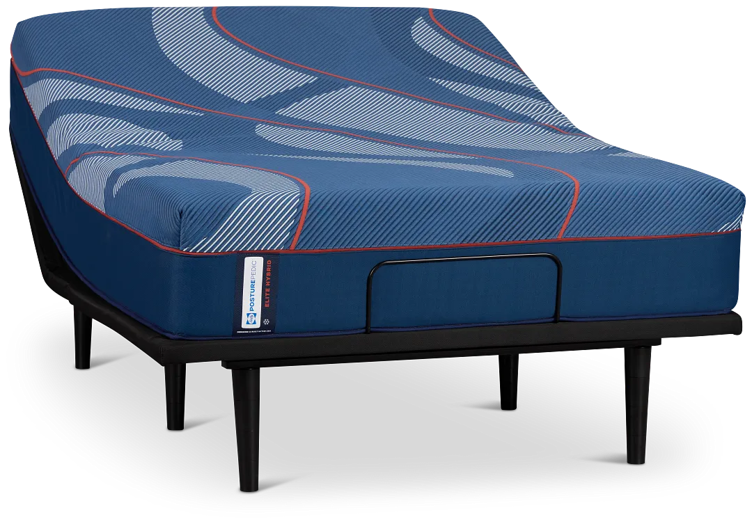 Posturepedic Elite Spring Albany 2 Medium Ease Adjustable Mattress Set