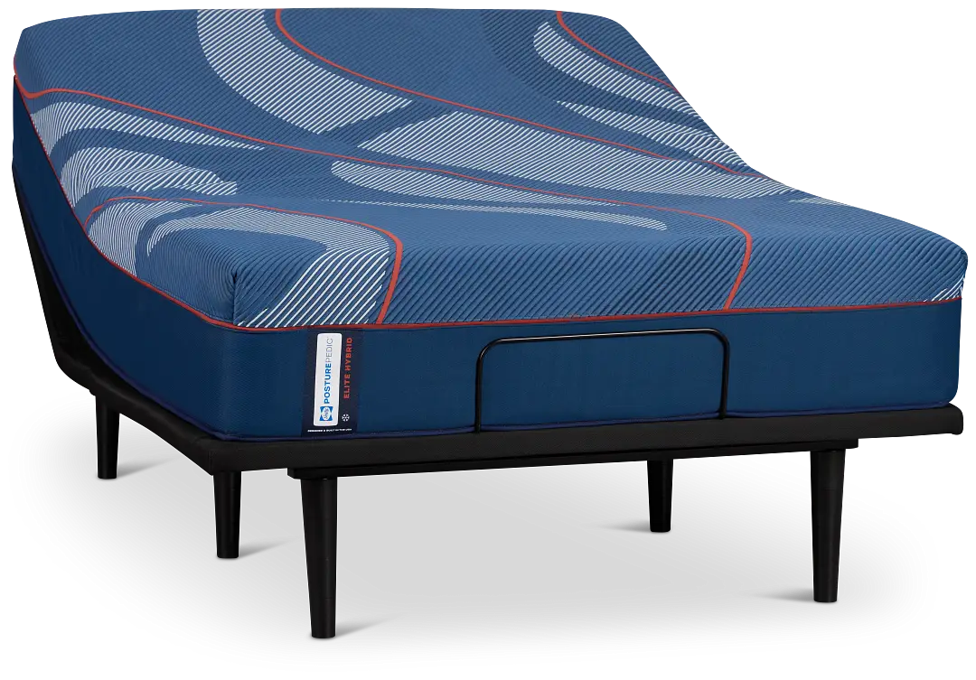 Posturepedic Elite Spring Albany 2 Medium Ease Adjustable Mattress Set Posturepedic Elite Spring Albany 2 Medium Ease Adjustable Mattress Set