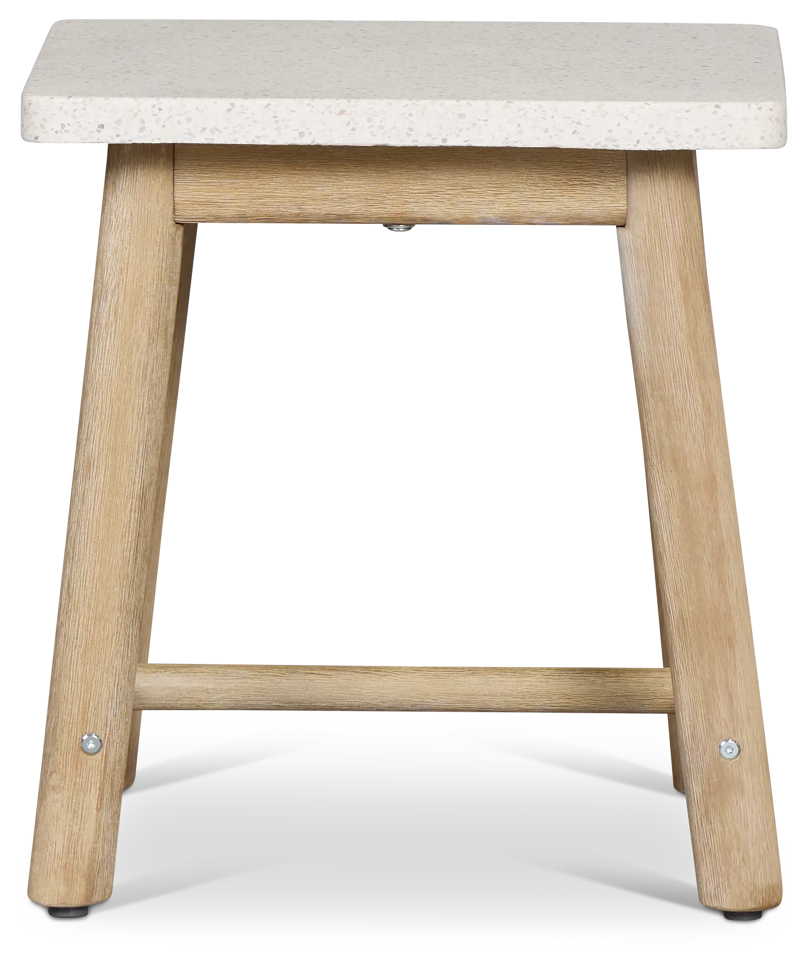 Azure Light Tone Square End Table Azure Light Tone Square End Table