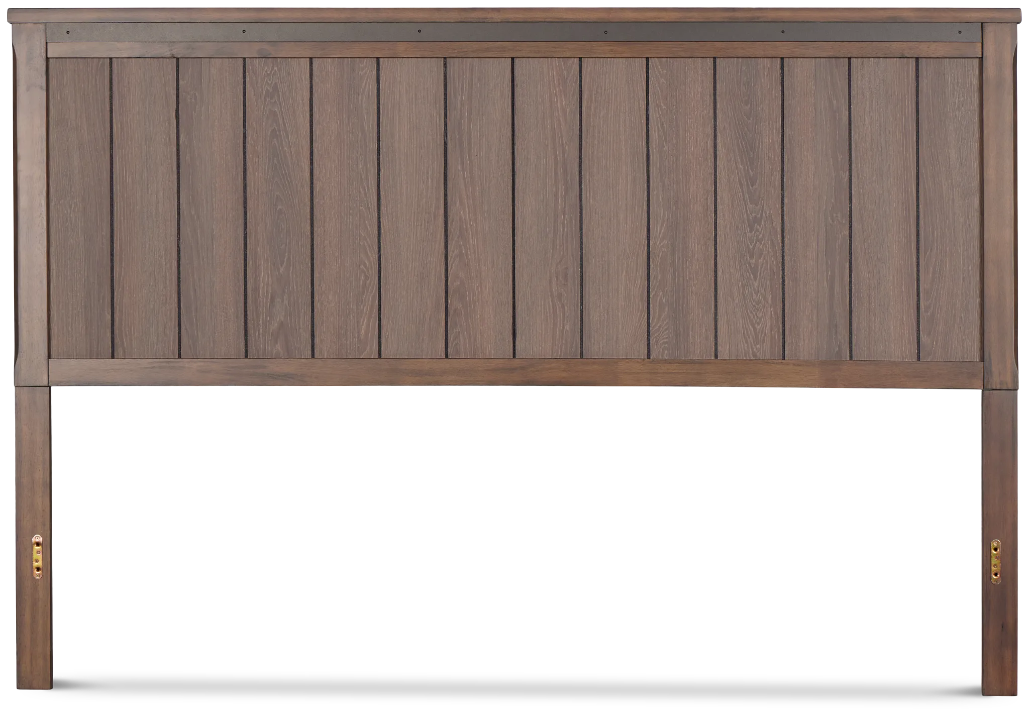 Lancaster Mid Tone Wood Panel Headboard