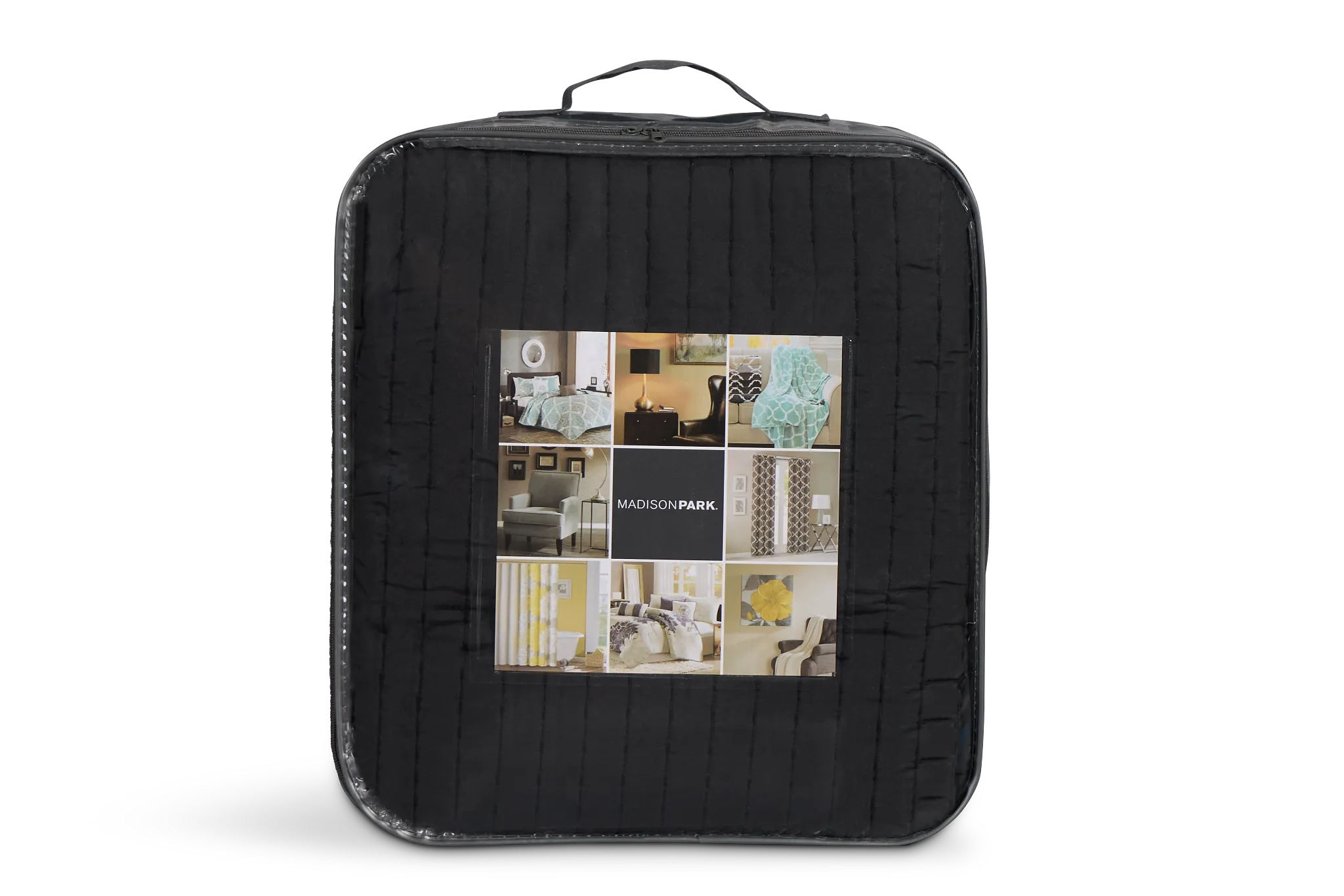 Keaton Black 3 Piece Comforter Set