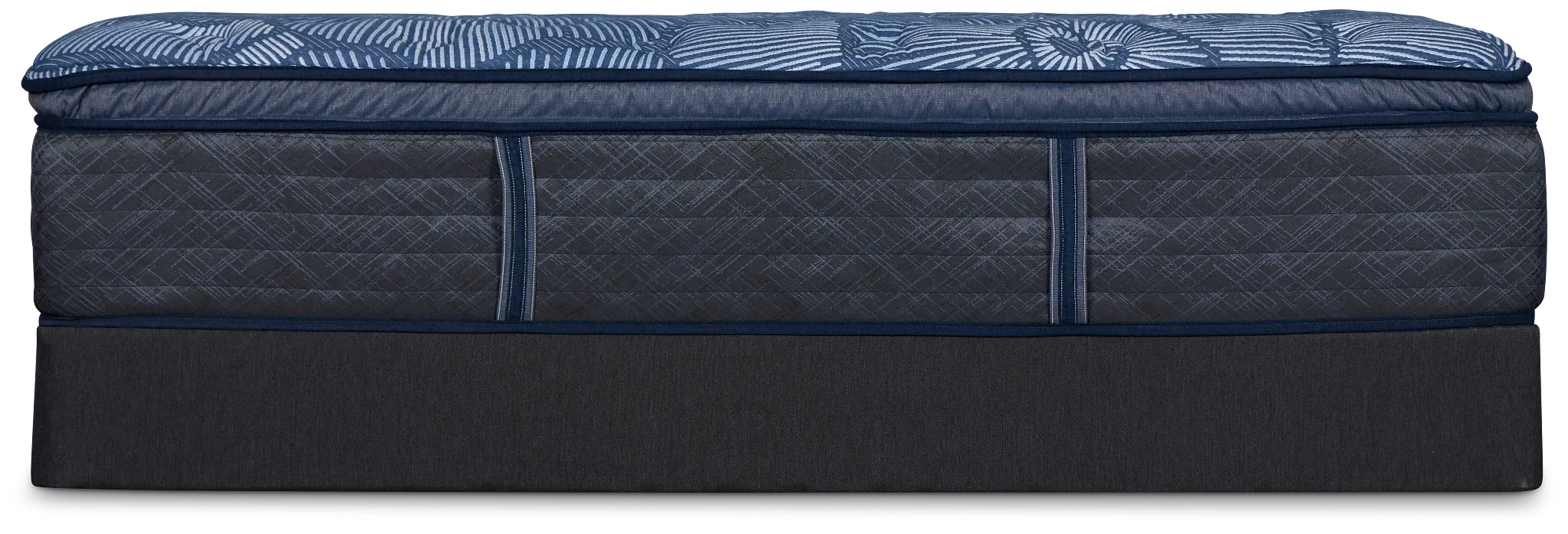 Serta Perfect Sleeper Cobalt Calm Plush Mattress Set